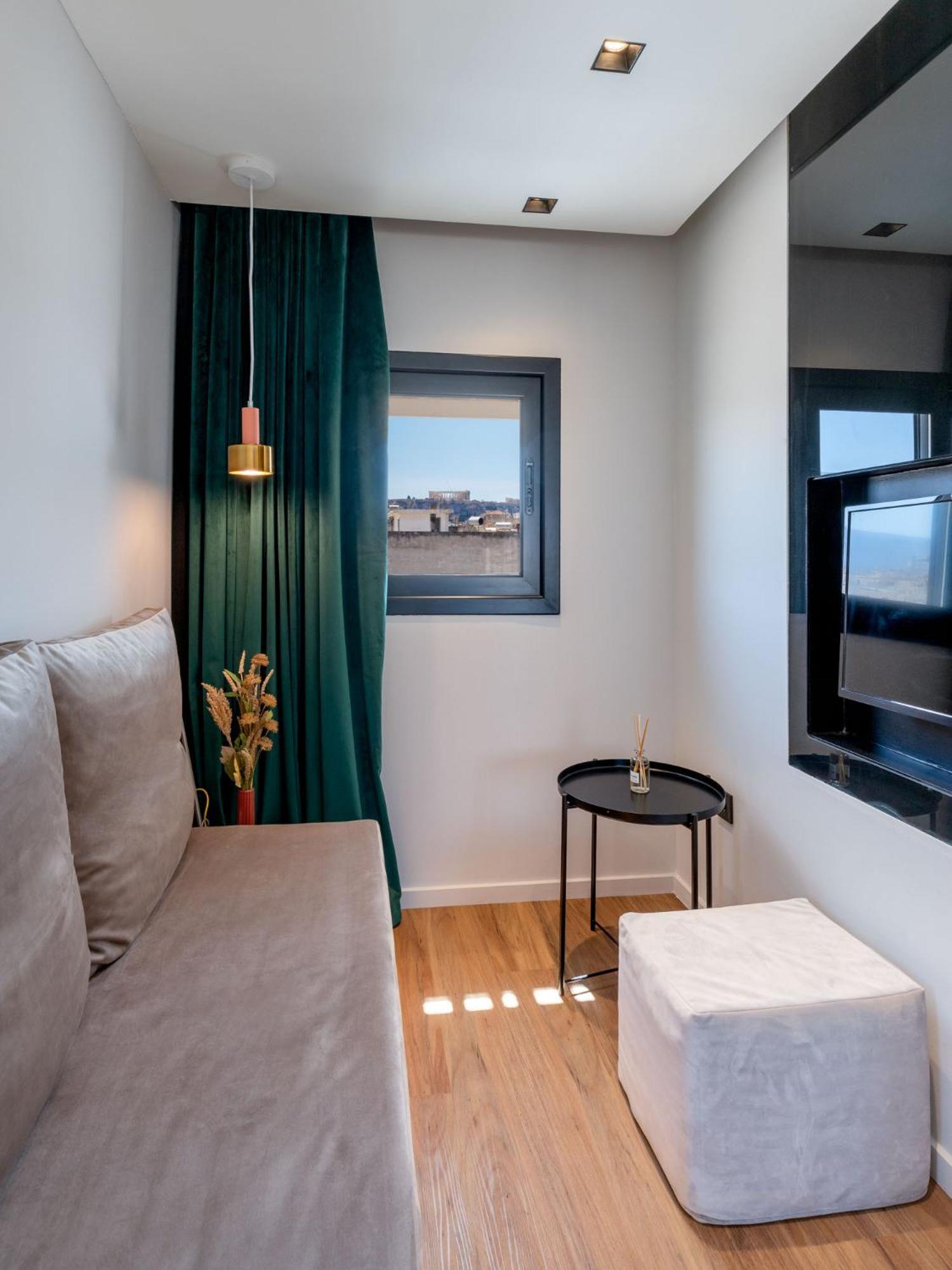 Acropol Studio Loft With Amazing View & Terrace 雅典 客房 照片
